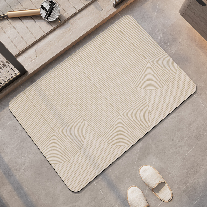 Quick Dry Diatomite Bath Mat - Alfombrillas de diatomita para pies, alfombrilla