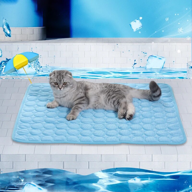Cooling Blanket Hot Sleepers - Esteras de hielo para mascotas, sofá
