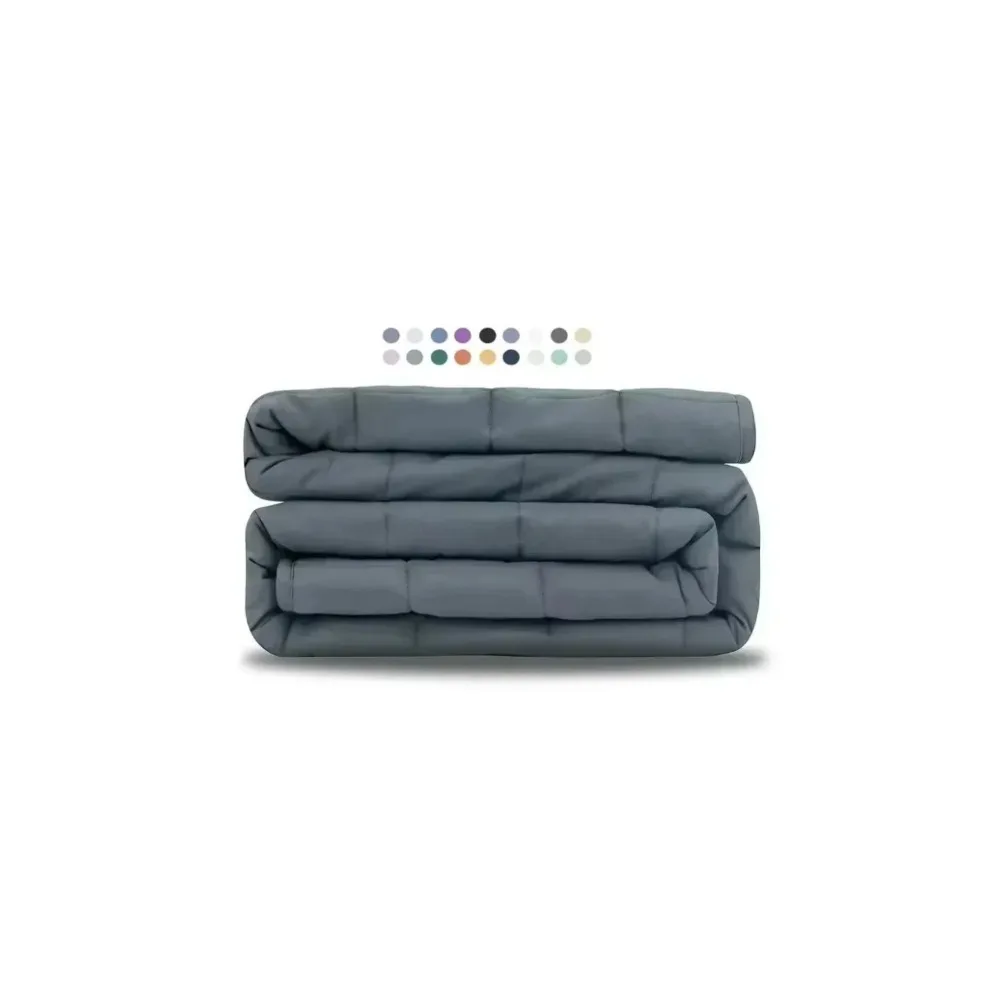 Weighted Blanket Adults Anxiety - Manta Ponderada Refrescante para Adultos, Manta