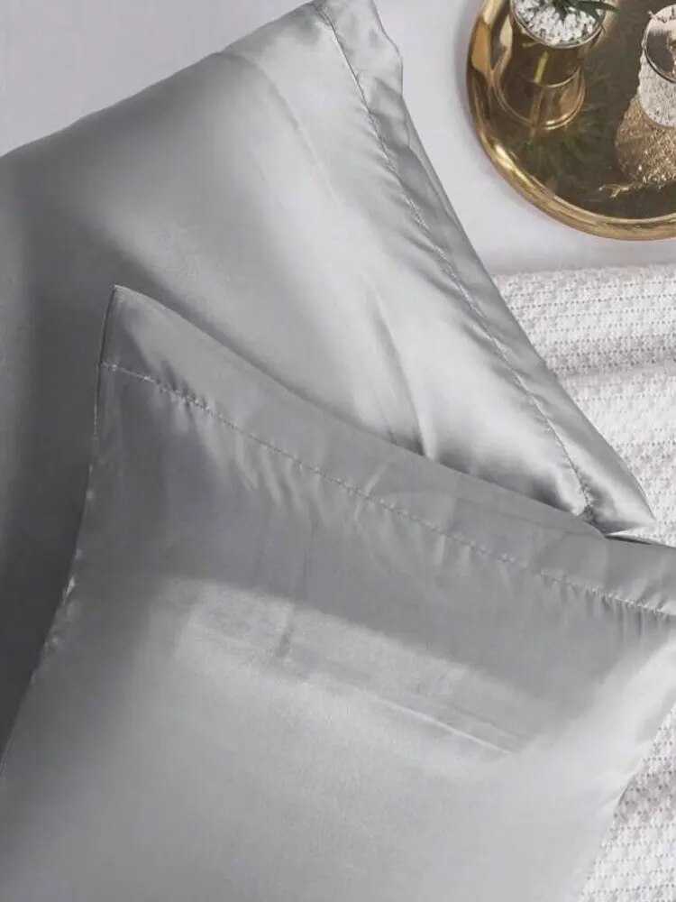 Satin Silk Pillowcase Hair Skin - Funda de almohada de satén de