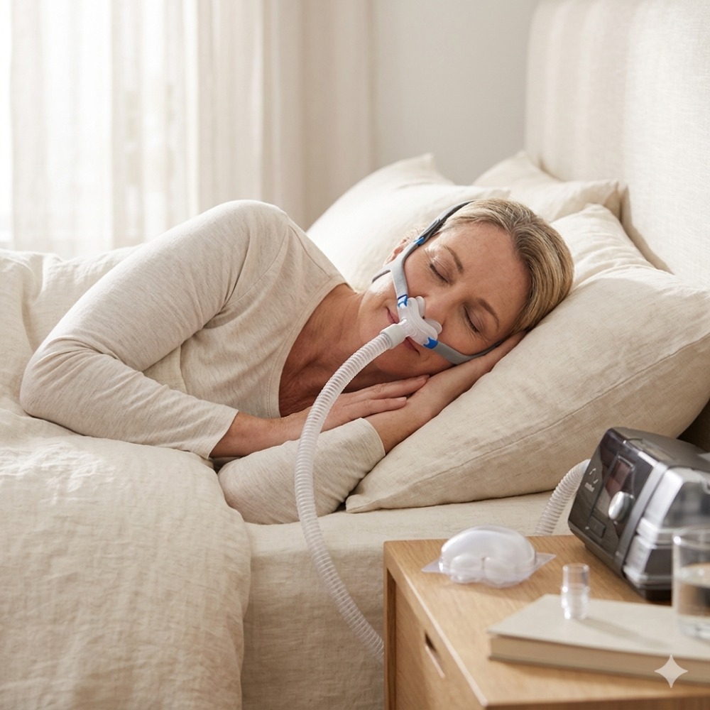 Anti Snore Contour Pillow - Nuevo Kit de Mascarilla Nasal de