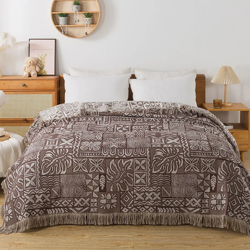 Muslin Cotton Bedspread - Cubrecamas de Algodón, 4 Capas de
