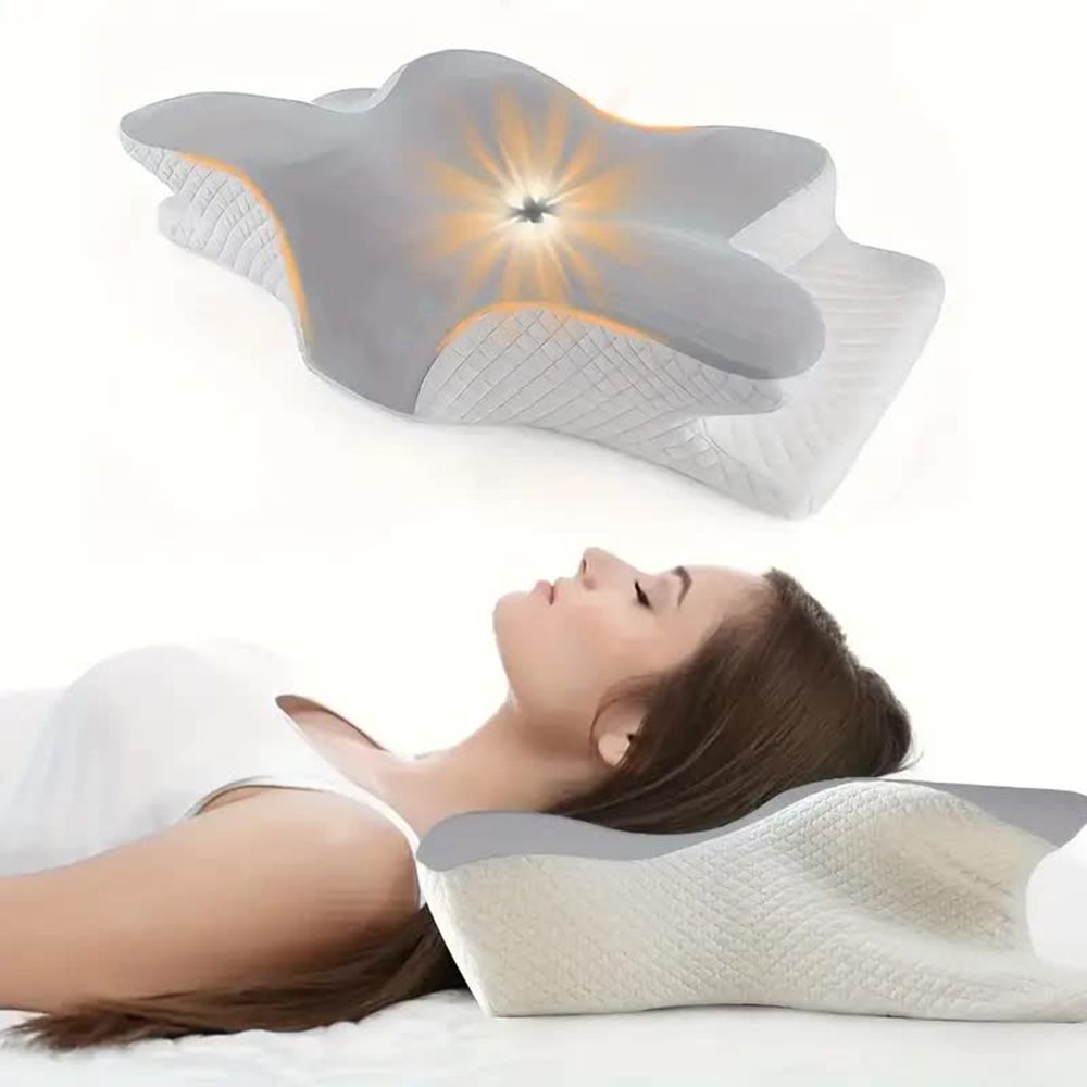 Memory Foam Orthopedic Pillow Neck Pain - Almohadas de espuma viscoelástica en forma
