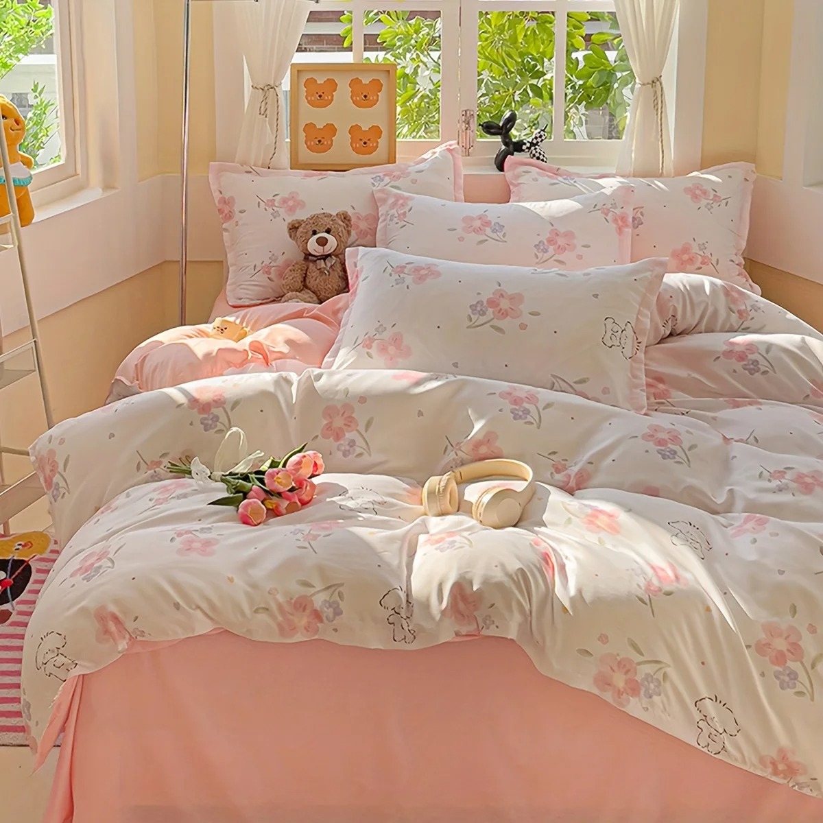 Juego de 4 Fundas de Edredón c - Duvet Cover Sets With Zipper reseña y precio