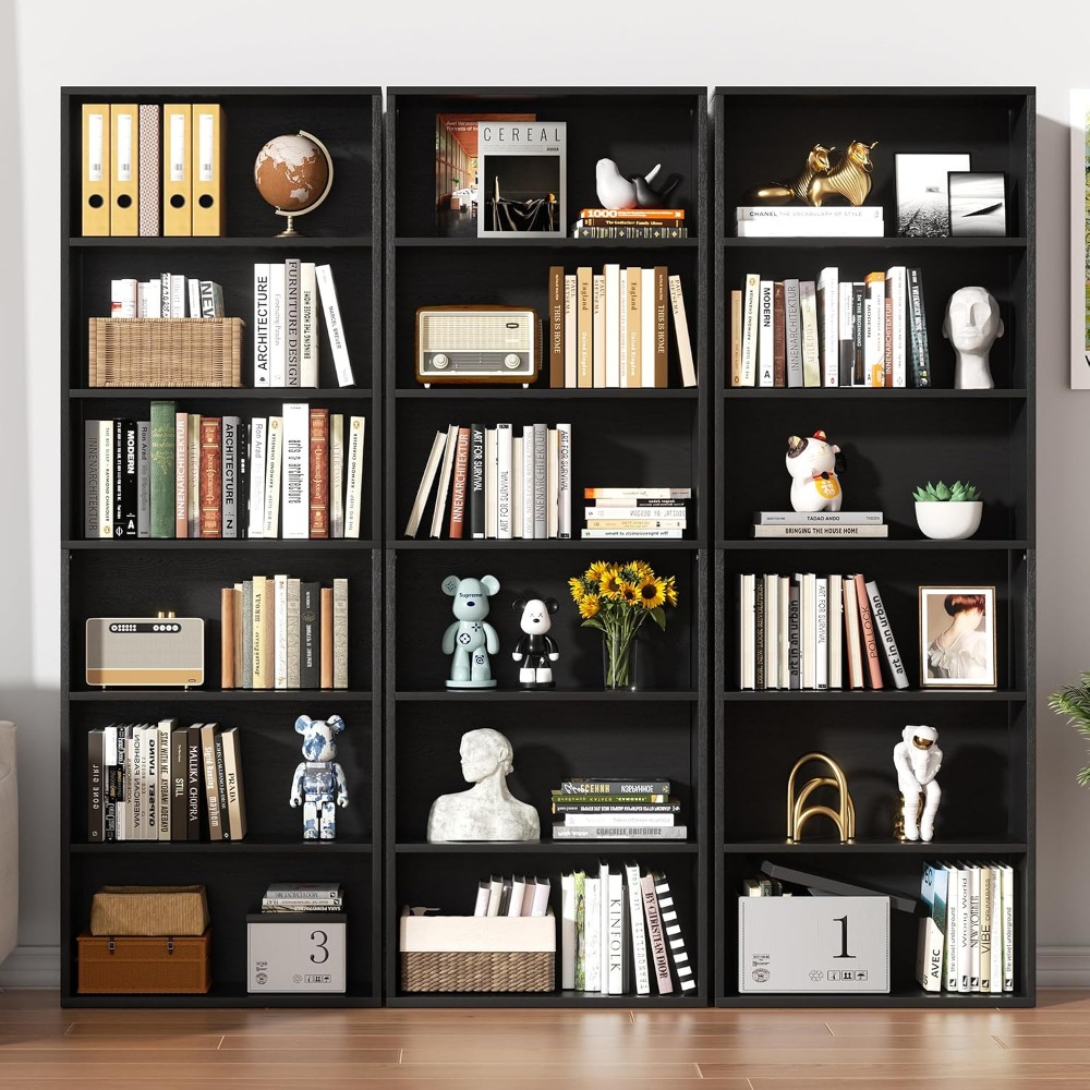 Librería Abierta de 6 Niveles, - Storage & Organization reseña y precio