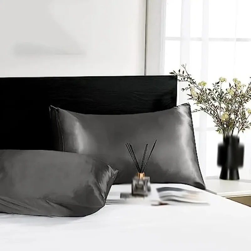 Funda de Almohada de Seda Sati - Satin Silk Pillowcase Hair Skin reseña y precio