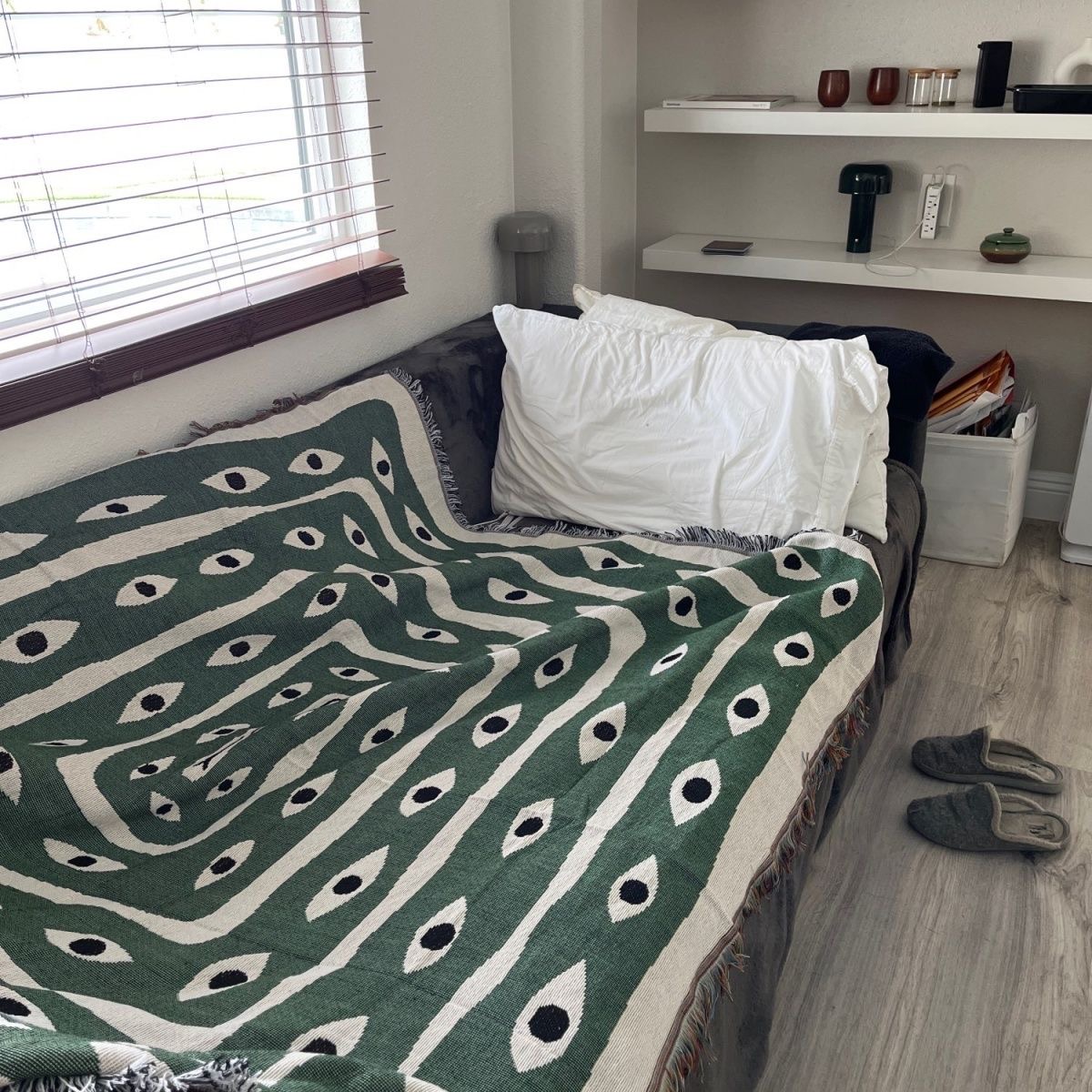 Manta textil de serpiente para - Boho Throw Blanket Fringe reseña y precio