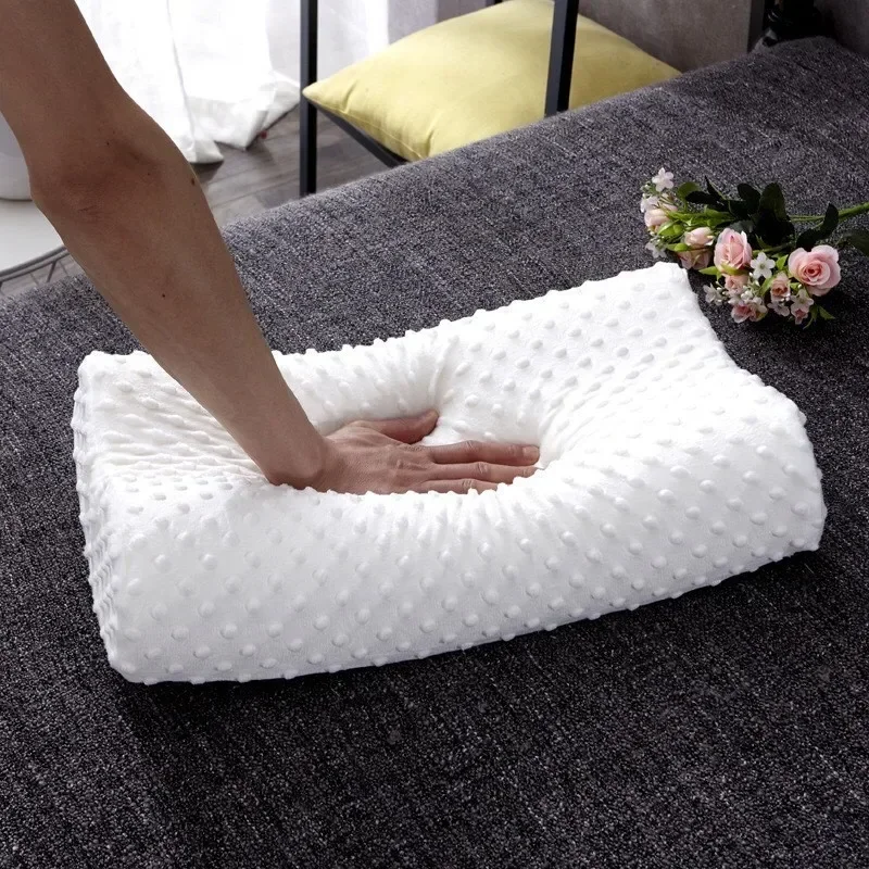 Almohada de espuma viscoelásti - Memory Foam Orthopedic Pillow Neck Pain reseña y precio