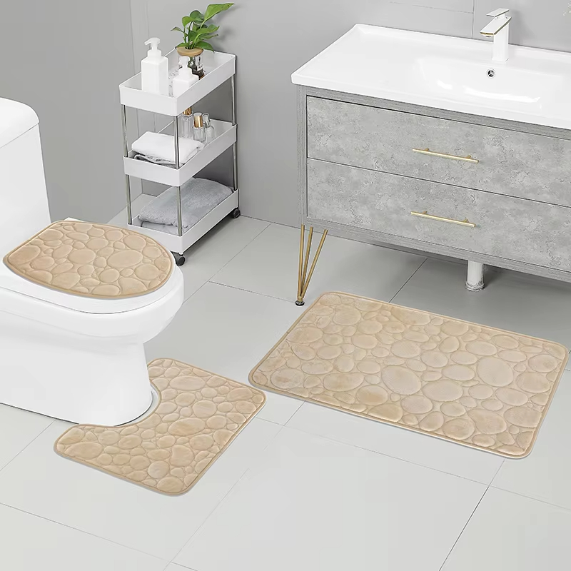 3 unids/set alfombrillas de ba - Quick Dry Diatomite Bath Mat reseña y precio
