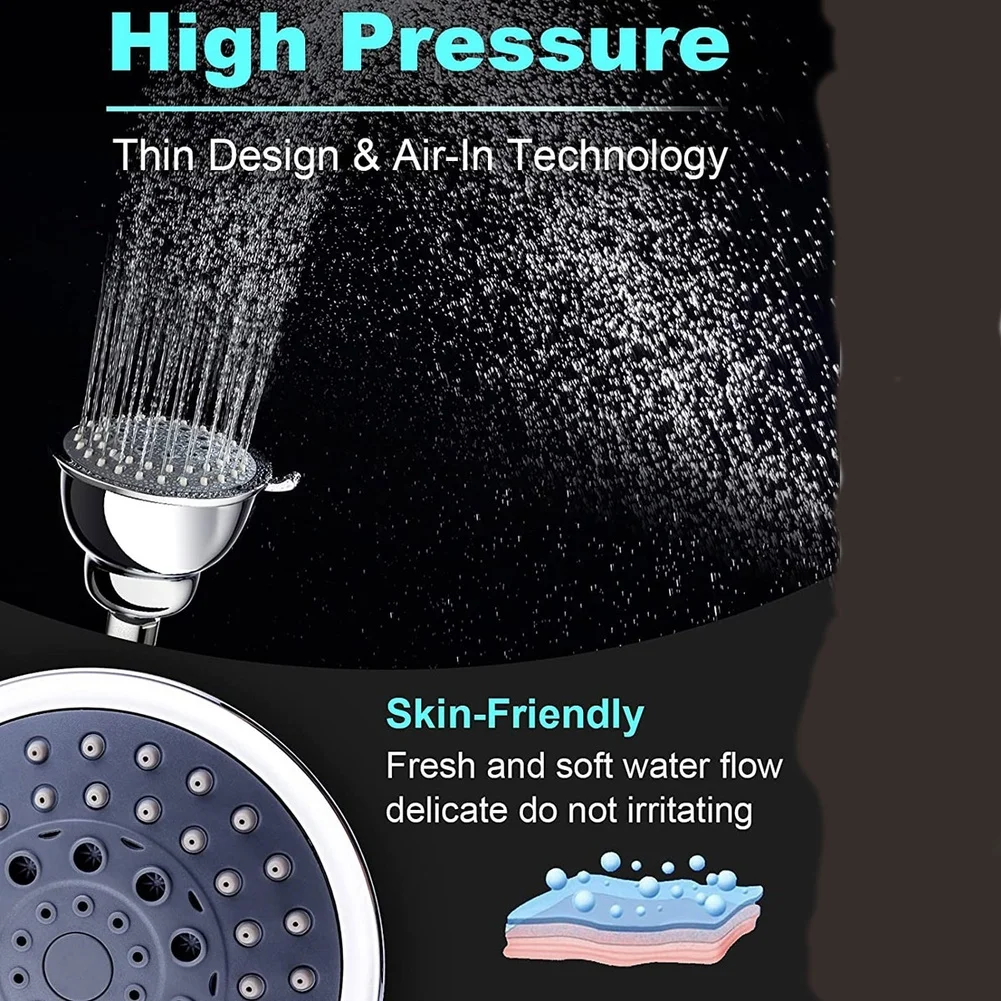 Cabezal de Ducha Manual de Alt - High Pressure Shower Head Handheld reseña y precio
