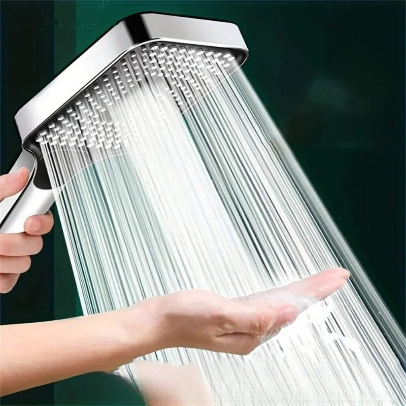 Cabezal de Ducha Cuadrado de M - High Pressure Shower Head Handheld reseña y precio