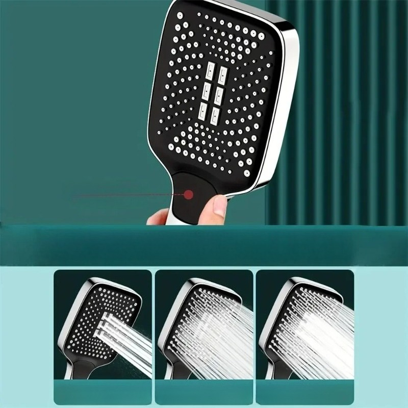 Cabezal de Ducha Cuadrado de M - High Pressure Shower Head Handheld reseña y precio