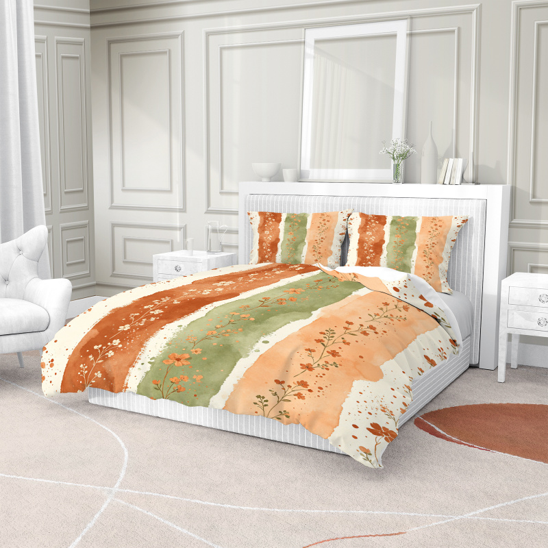 Juego de Ropa de Cama con Fund - Aesthetic Floral Duvet Cover reseña y precio