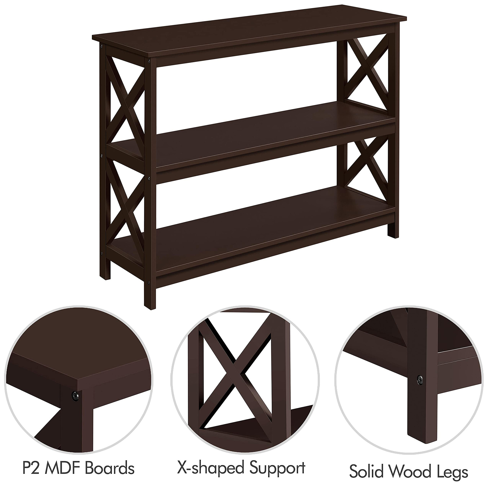 Mesa consola para almacenamien - Storage & Organization reseña y precio