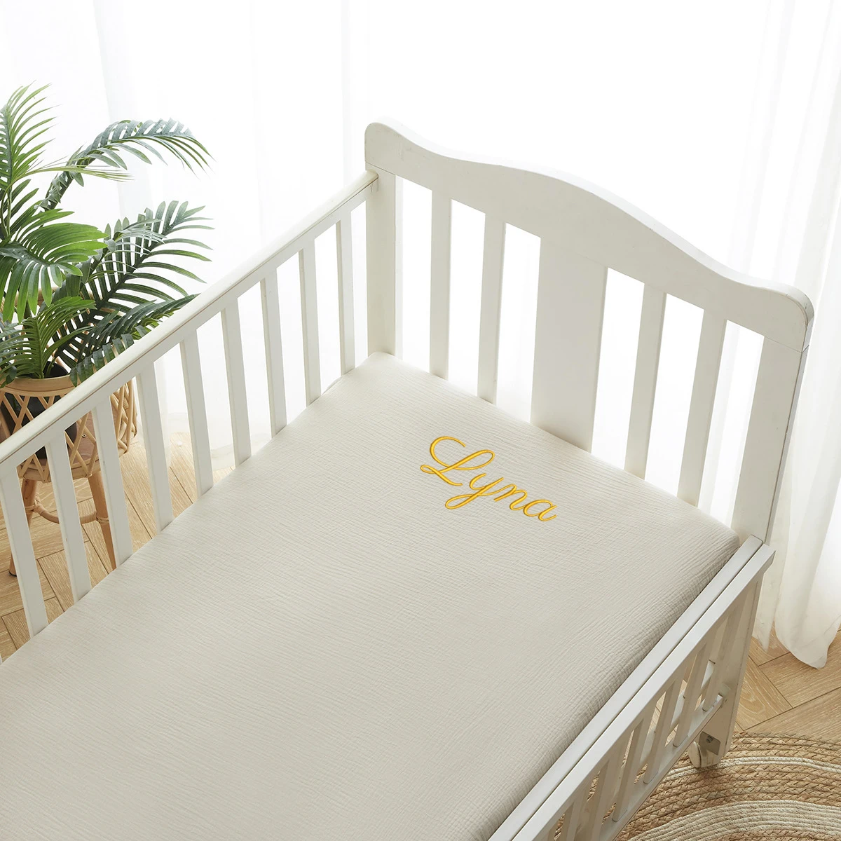 Sábanas de cuna de muselina bo - Muslin Cotton Bedspread reseña y precio