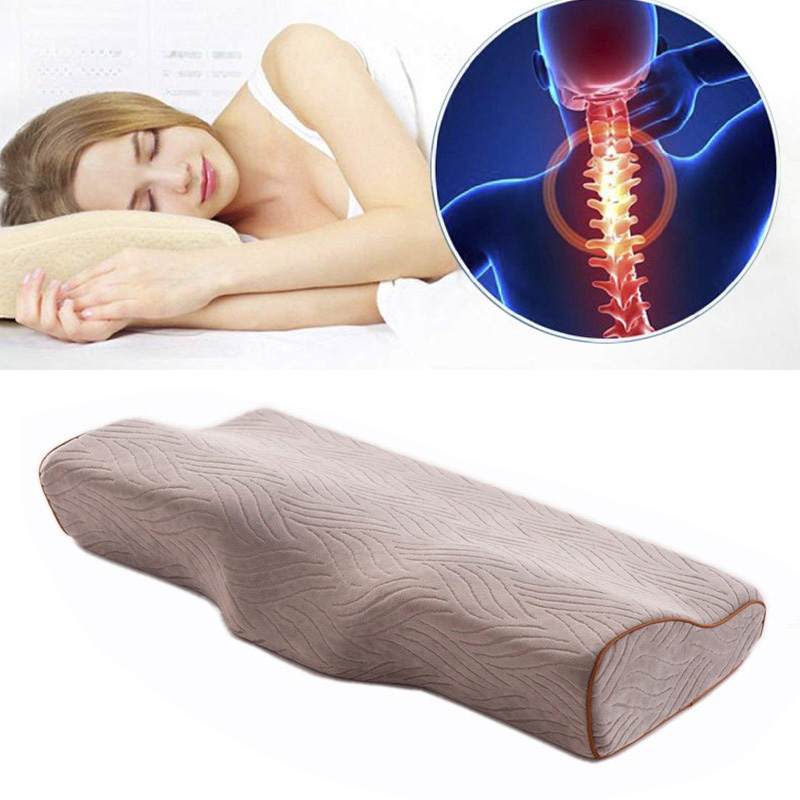 Almohada de masaje ortopédica  - Memory Foam Orthopedic Pillow Neck Pain reseña y precio