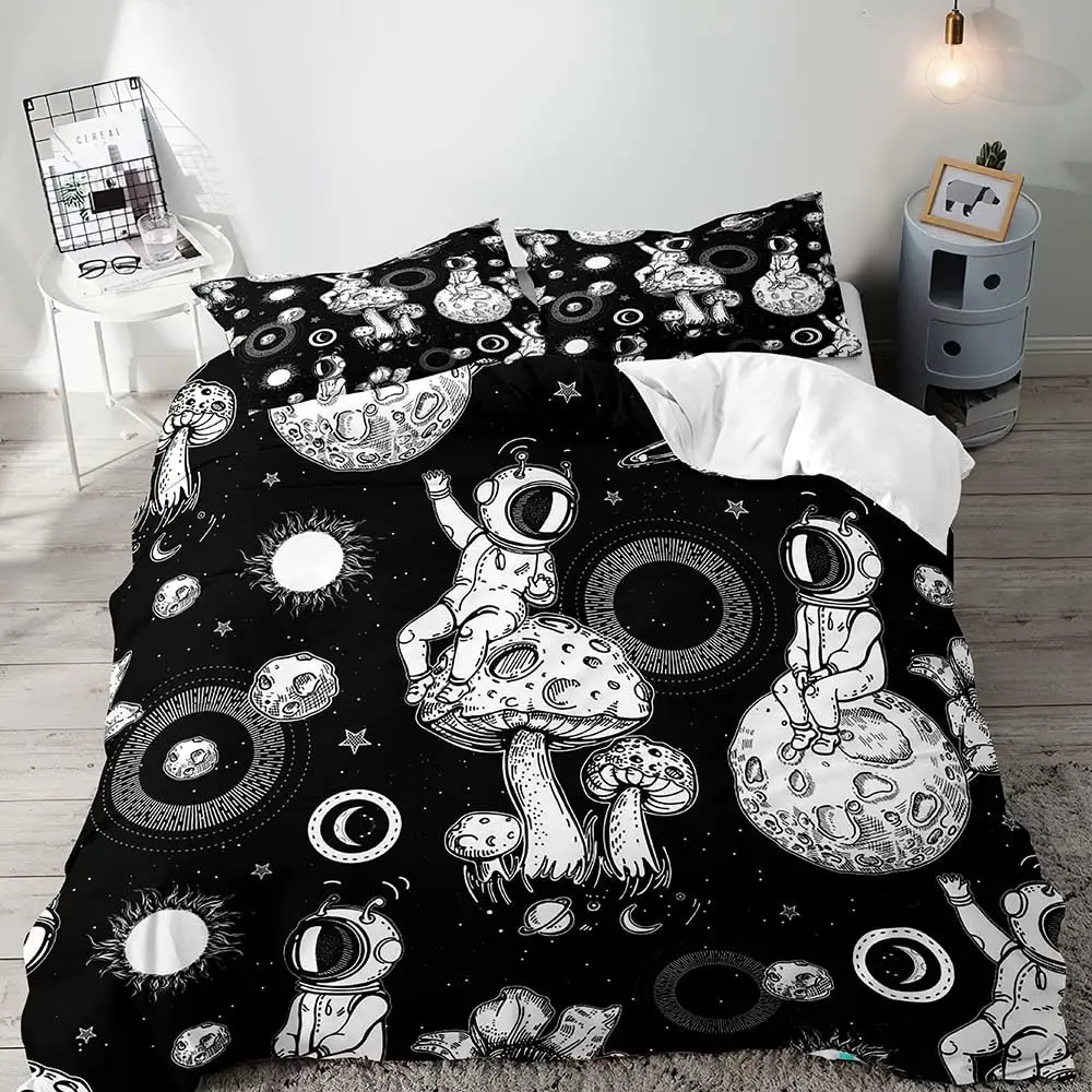 Juego de funda nórdica de astr - Duvet Cover Sets With Zipper reseña y precio