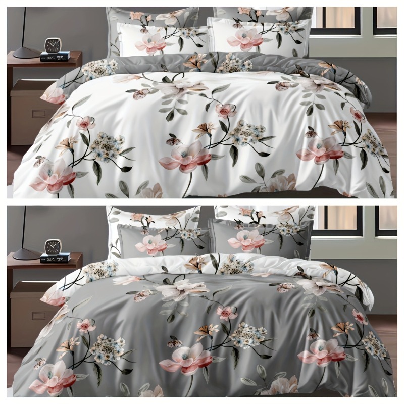 Juego de Funda Nórdica Floral  - Aesthetic Floral Duvet Cover reseña y precio