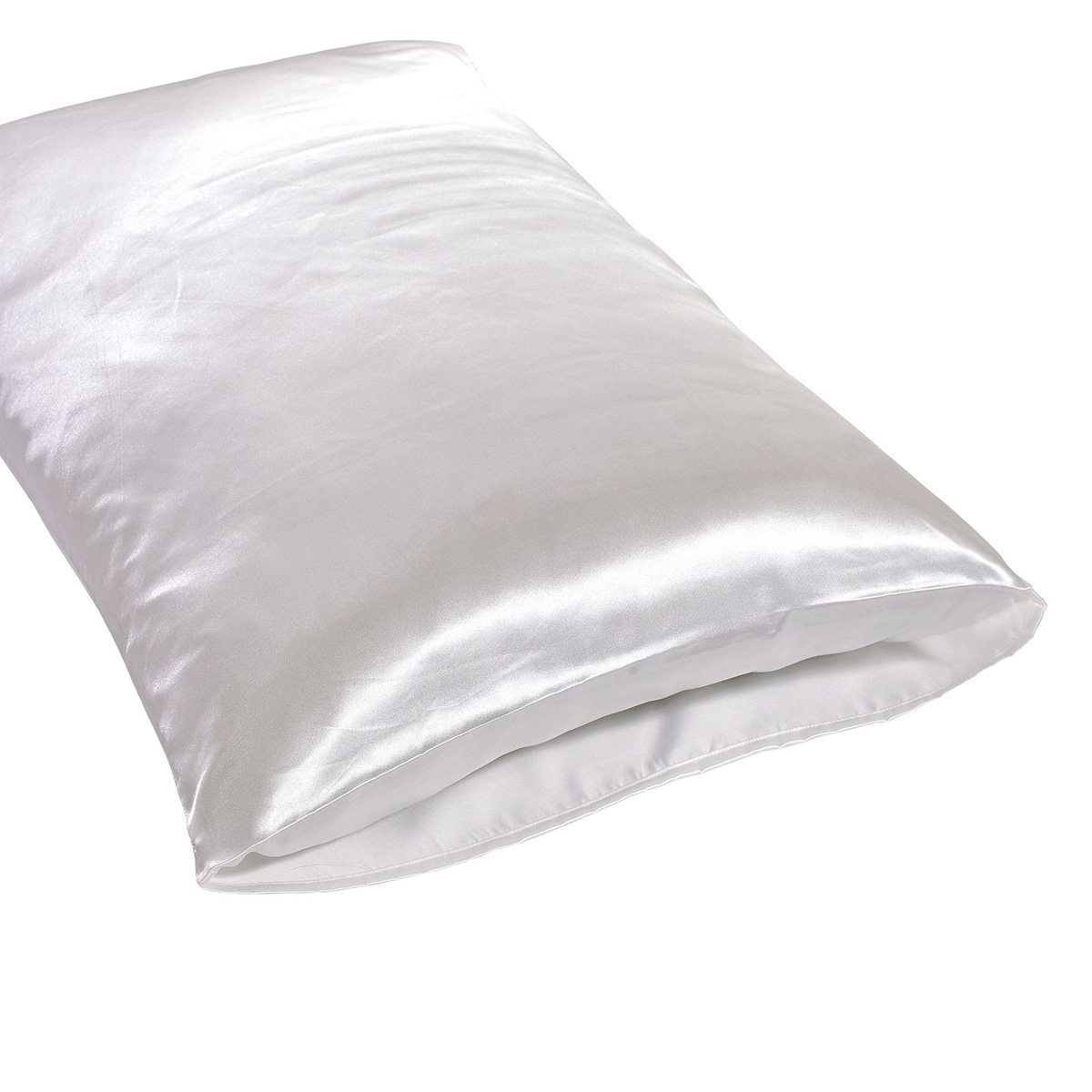 1 Par de Fundas de Almohada de - Satin Silk Pillowcase Hair Skin reseña y precio