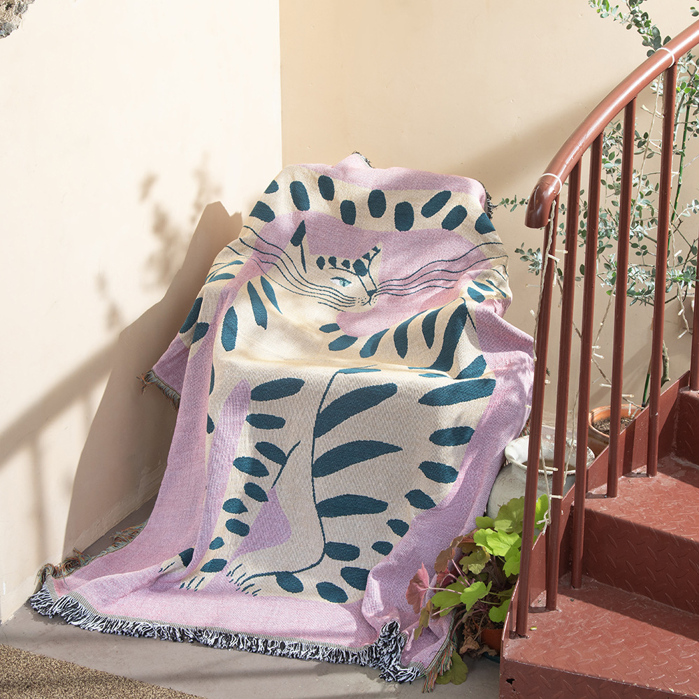 Manta Decorativa Boho con Dise - Boho Throw Blanket Fringe reseña y precio