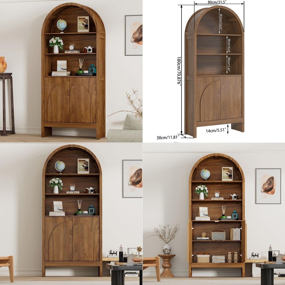 Vitrina Arqueada Century con P - Storage & Organization reseña y precio