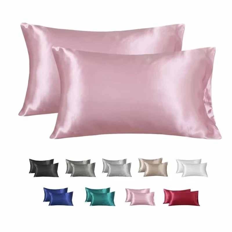 Funda de Almohada 100% Seda, F - Satin Silk Pillowcase Hair Skin reseña y precio