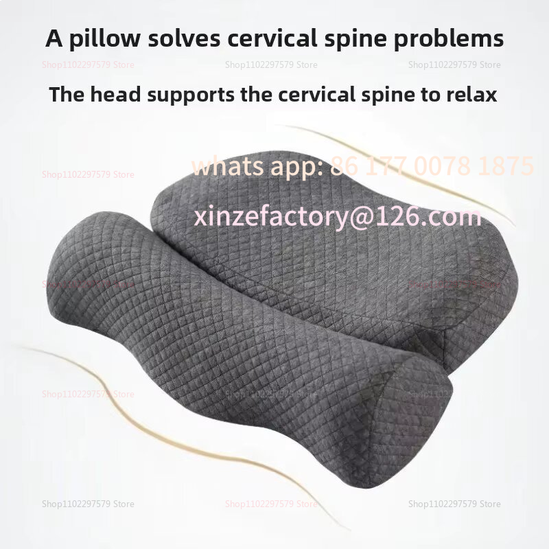 Almohada de contorno de espuma - Memory Foam Orthopedic Pillow Neck Pain reseña y precio