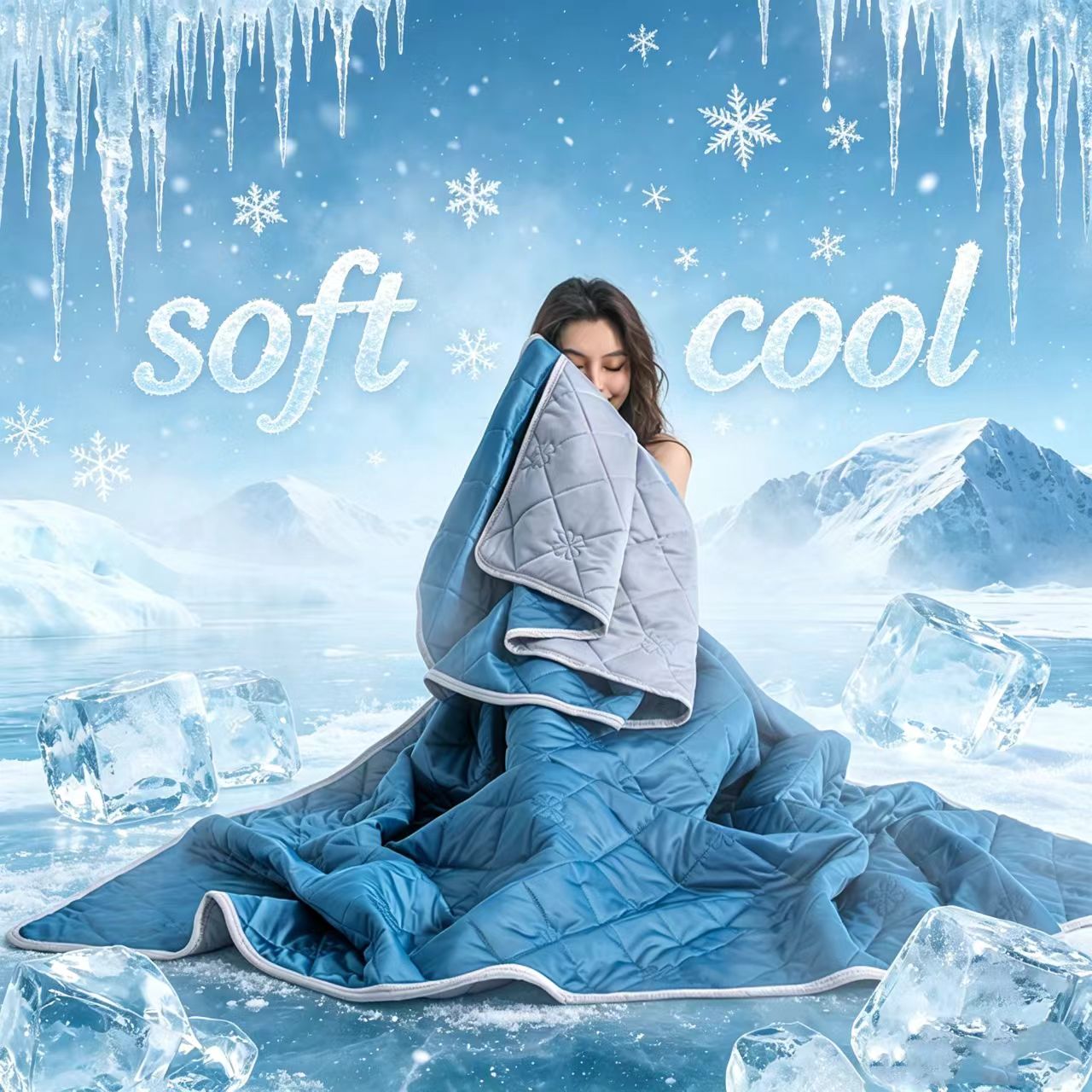 ROSEKIND Manta refrescante sua - Cooling Blanket Hot Sleepers reseña y precio