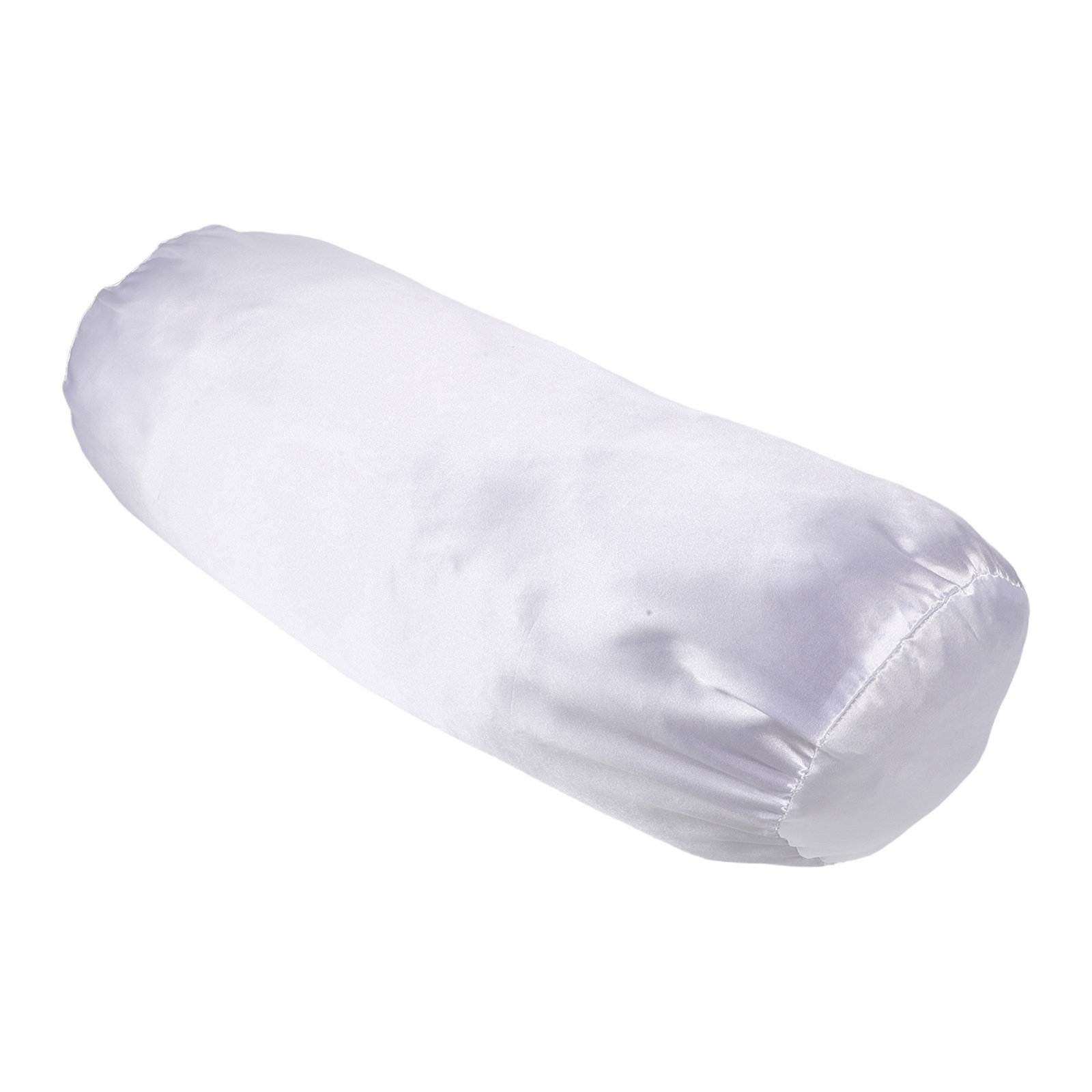 Funda de almohada redonda de s - Satin Silk Pillowcase Hair Skin reseña y precio