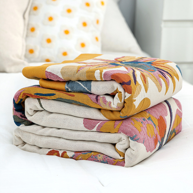Manta de algodón Simple, cober - Muslin Cotton Bedspread reseña y precio