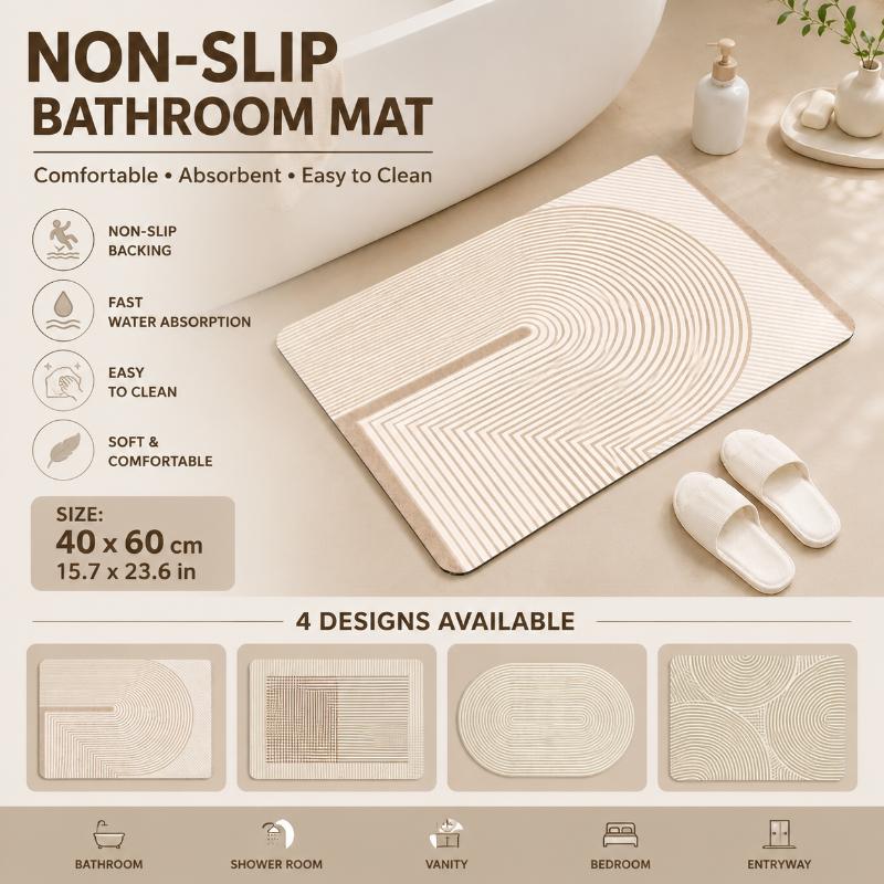 Alfombrilla de Baño de Diatomi - Quick Dry Diatomite Bath Mat reseña y precio